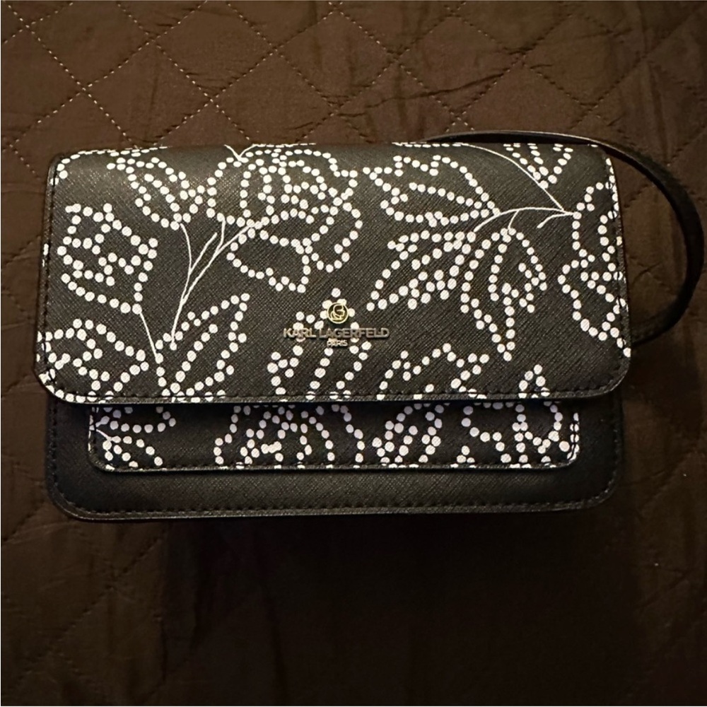 Karl Lagerfeld cross body bag NWOT - Picture 9 of 9